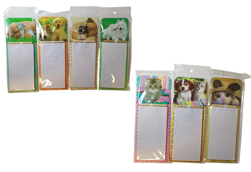Notes na lodówkę mix wzorów 900918 KTW
